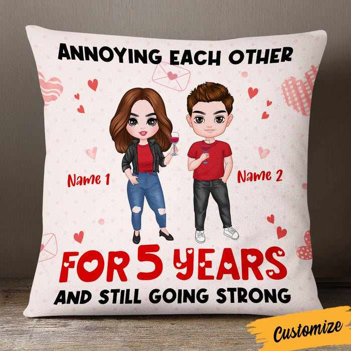 Personalized Couple Icon Pillow DB234 30O36 1