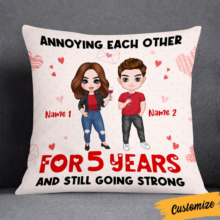 Personalized Couple Icon Pillow DB234 30O36 1