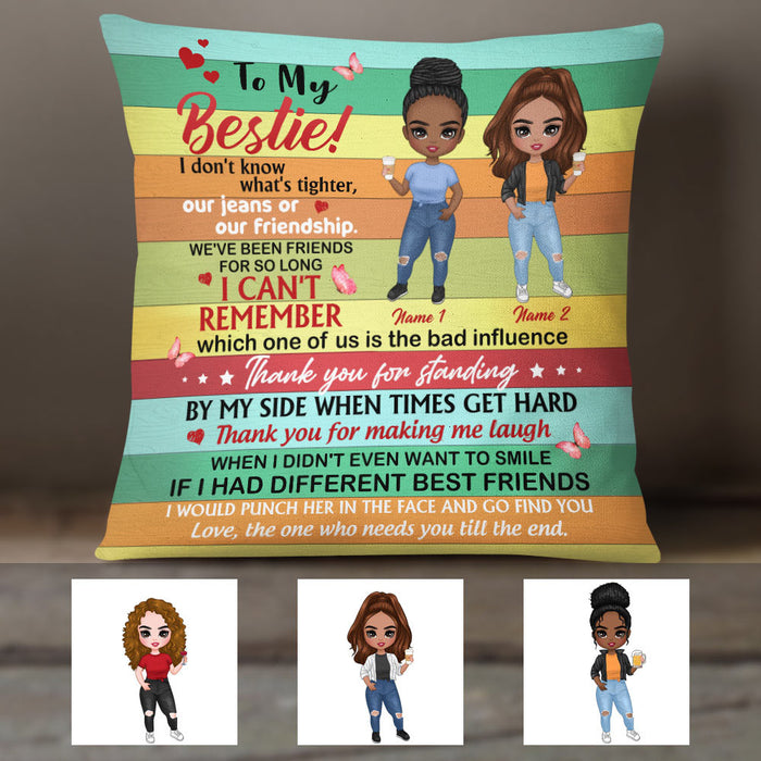 Personalized BWA Friends Pillow DB234 87O36 1
