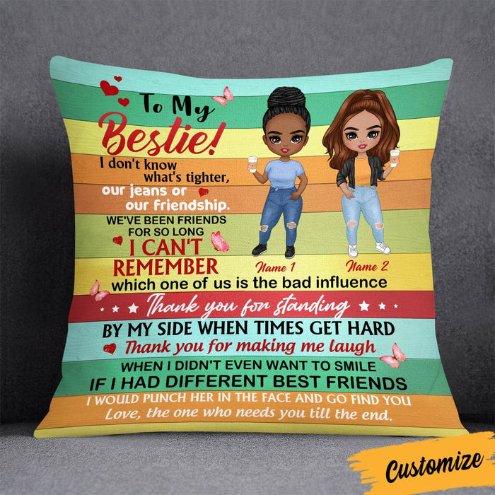 Personalized BWA Friends Pillow DB234 87O36 1