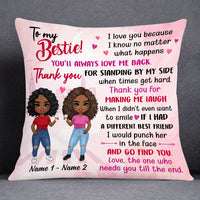 Personalized BWA Friends I Love You Pillow DB232 95O53 thumb 1