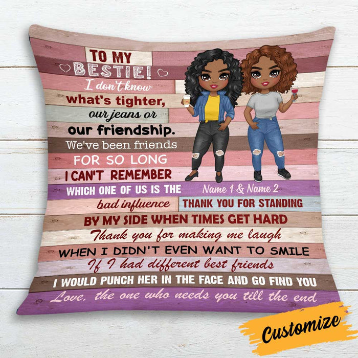 Personalized BWA Friend Pillow DB235 87O34 1