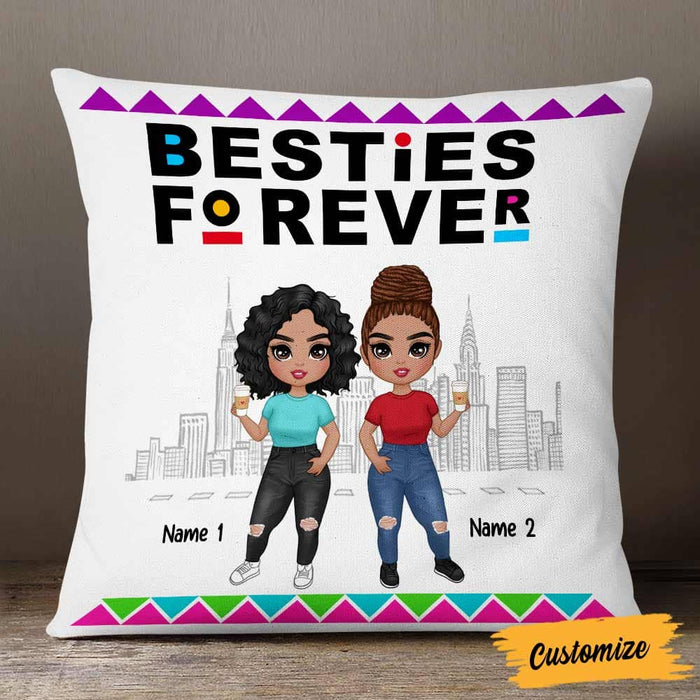 Personalized BWA Friends Pillow DB242 30O57 1