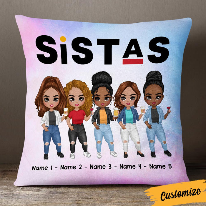 Personalized BWA Friends Pillow DB242 26O36 1