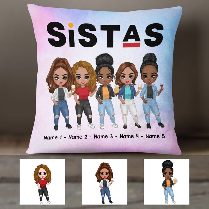 Personalized BWA Friends Pillow DB242 26O36 1