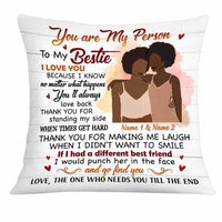 Personalized BWA Friends Pillow DB243 26O34 thumb 1