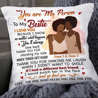 Personalized BWA Friends Pillow DB243 26O34 thumb 1