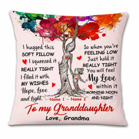 Personalized Mom Grandma Daughter Granddaughter Hug This Pillow DB242 85O23 thumb 1