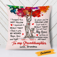 Personalized Mom Grandma Daughter Granddaughter Hug This Pillow DB242 85O23 thumb 1