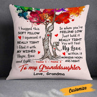 Personalized Mom Grandma Daughter Granddaughter Hug This Pillow DB242 85O23 thumb 1