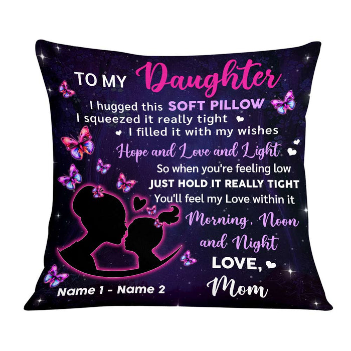 Personalized Hug This Daughter Pillow DB244 30O57 1