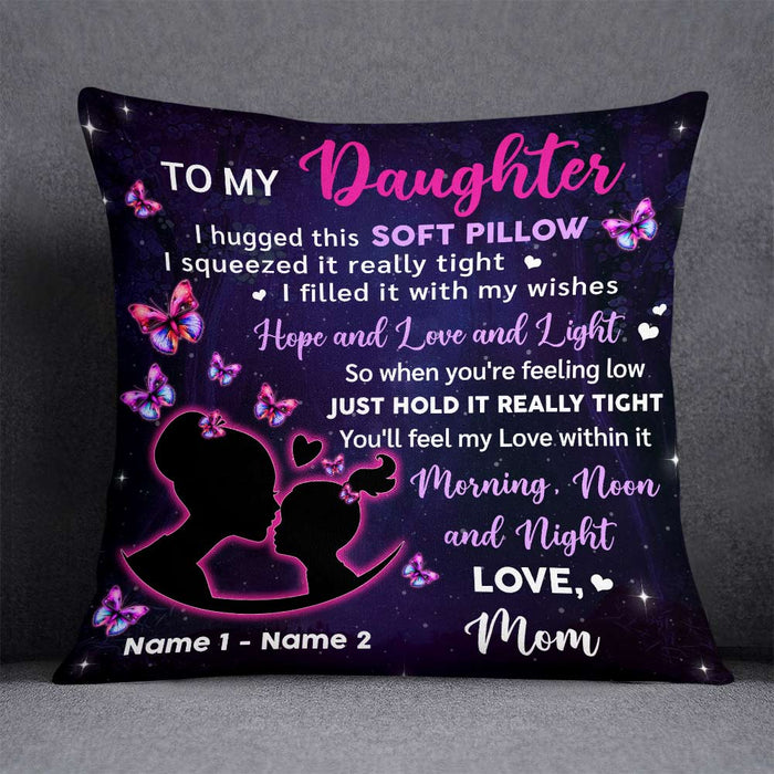Personalized Hug This Daughter Pillow DB244 30O57 1