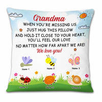 Personalized Bugs Grandma Hug This Pillow DB243 87O23 thumb 1