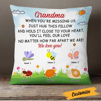 Personalized Bugs Grandma Hug This Pillow DB243 87O23 thumb 1