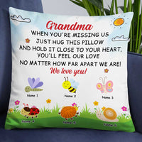 Personalized Bugs Grandma Hug This Pillow DB243 87O23 thumb 1