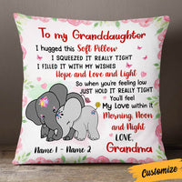 Personalized Hug This Granddaughter Pillow DB245 26O36 thumb 1