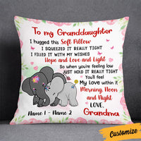 Personalized Hug This Granddaughter Pillow DB245 26O36 thumb 1