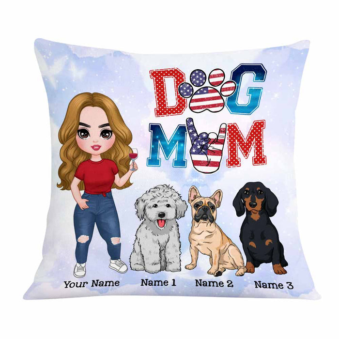 Personalized Dog Mom Pillow DB248 26O58 1