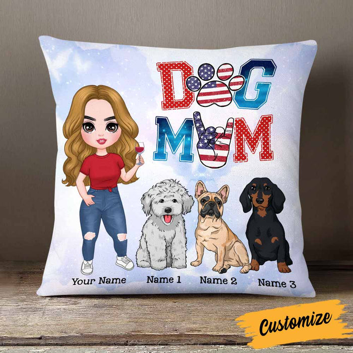 Personalized Dog Mom Pillow DB248 26O58 1