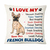 Personalized Dog Icon Pillow DB245 87O47 1