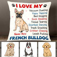 Personalized Dog Icon Pillow DB245 87O47 thumb 1