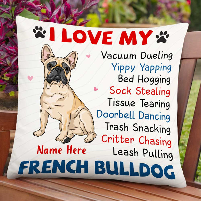 Personalized Dog Icon Pillow DB245 87O47 1