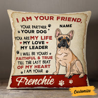 Personalized Dog Icon Pillow DB246 87O57 thumb 1