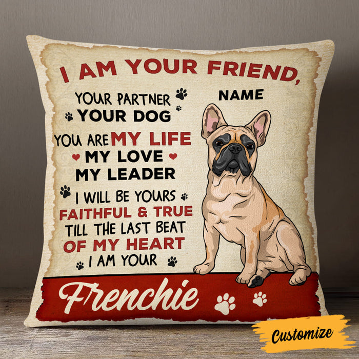 Personalized Dog Icon Pillow DB246 87O57 1