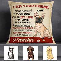 Personalized Dog Icon Pillow DB246 87O57 thumb 1