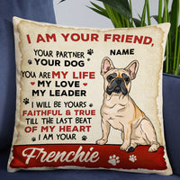 Personalized Dog Icon Pillow DB246 87O57 thumb 1