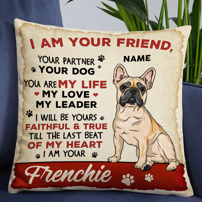 Personalized Dog Icon Pillow DB246 87O57 1
