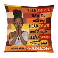 Personalized God BWA Pray Pillow DB241 81O53 thumb 1