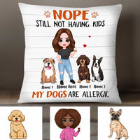Personalized Dog Icon Pillow DB253 23O34 thumb 1