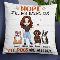 Personalized Dog Icon Pillow DB253 23O34 thumb 1