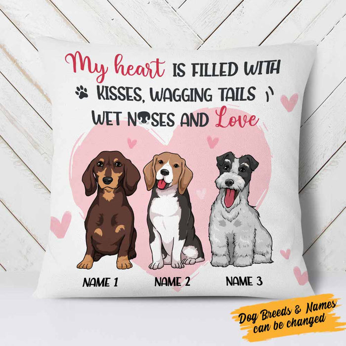Personalized Dog Icon Pillow DB254 23O58 1