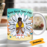 Personalized Daughter God Says Mug NB263 95O53 thumb 1