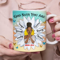 Personalized Daughter God Says Mug NB263 95O53 thumb 1