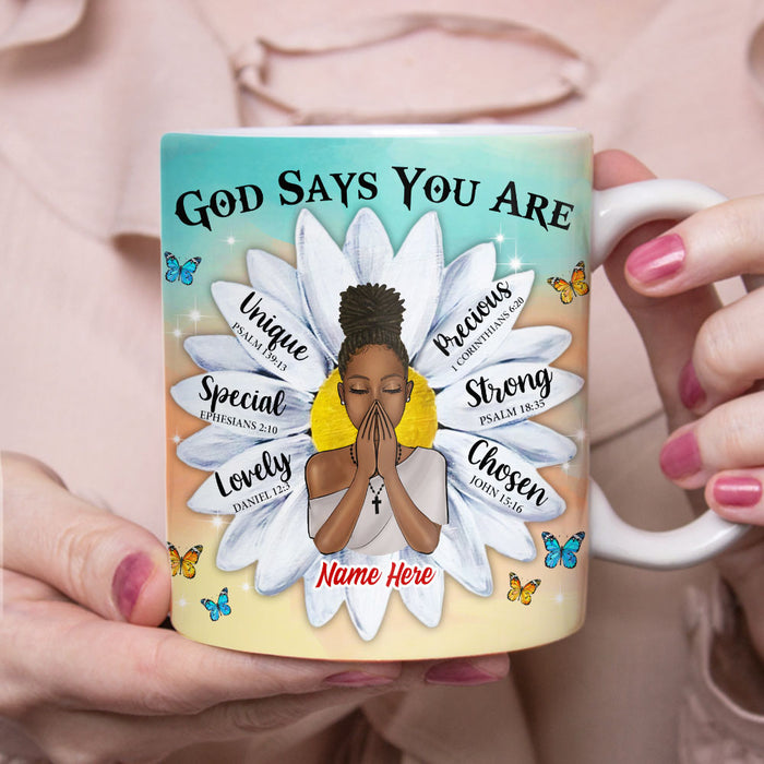 Personalized Daughter God Says Mug NB263 95O53 1