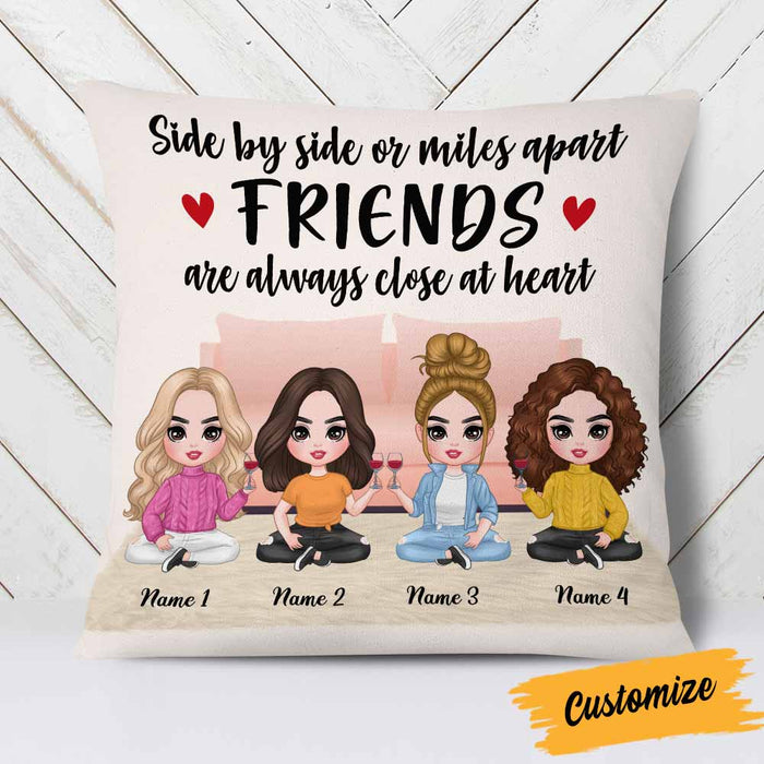 Personalized Friends Icon Pillow DB253 30O58 1