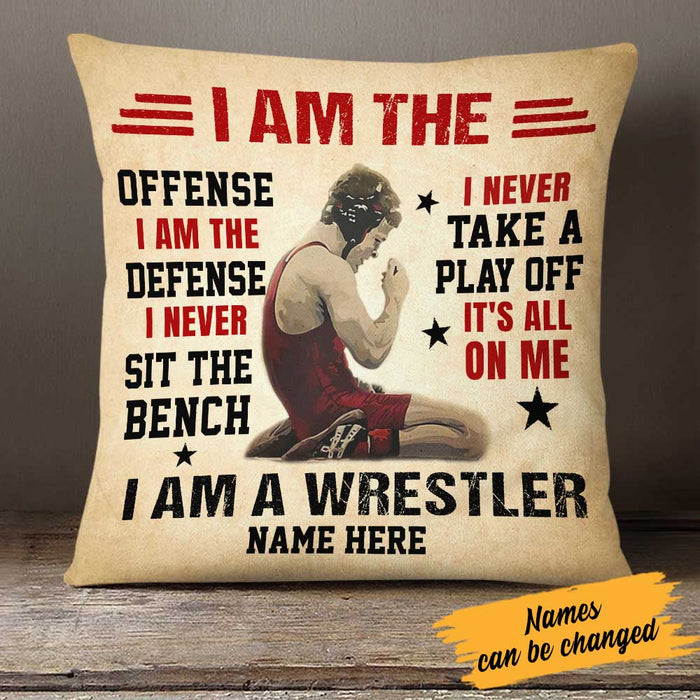 Personalized Wrestling Pillow DB254 30O23 1