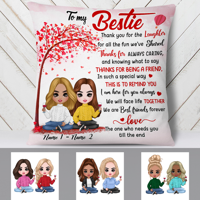 Personalized Friends Icon Pillow DB253 85O24 1