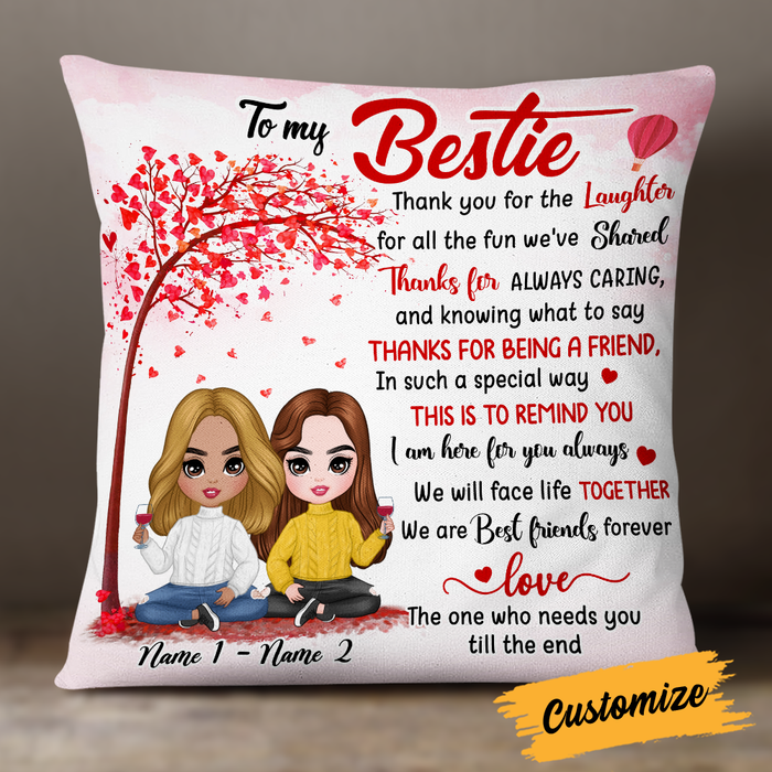 Personalized Friends Icon Pillow DB253 85O24 1