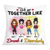 Personalized Friends Icon We Go Together Pillow DB254 95O53 1