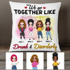 Personalized Friends Icon We Go Together Pillow DB254 95O53 1