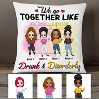 Personalized Friends Icon We Go Together Pillow DB254 95O53 thumb 1