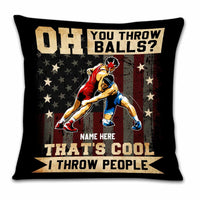 Personalized Wrestling Pillow DB255 23O23 thumb 1
