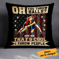 Personalized Wrestling Pillow DB255 23O23 thumb 1