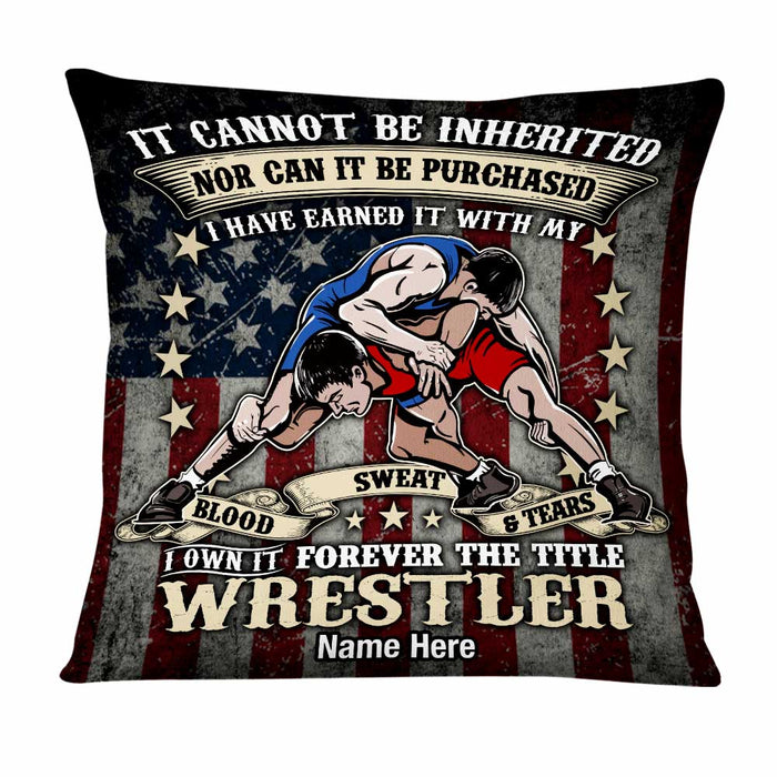 Personalized Wrestling Pillow DB254 87O47 1