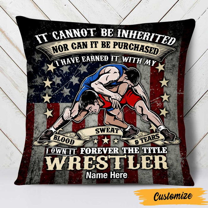 Personalized Wrestling Pillow DB254 87O47 1