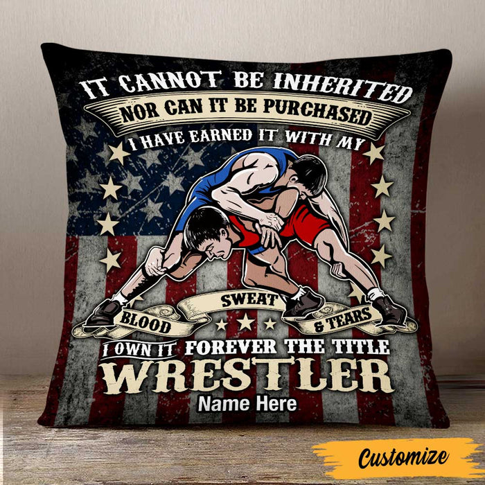 Personalized Wrestling Pillow DB254 87O47 1
